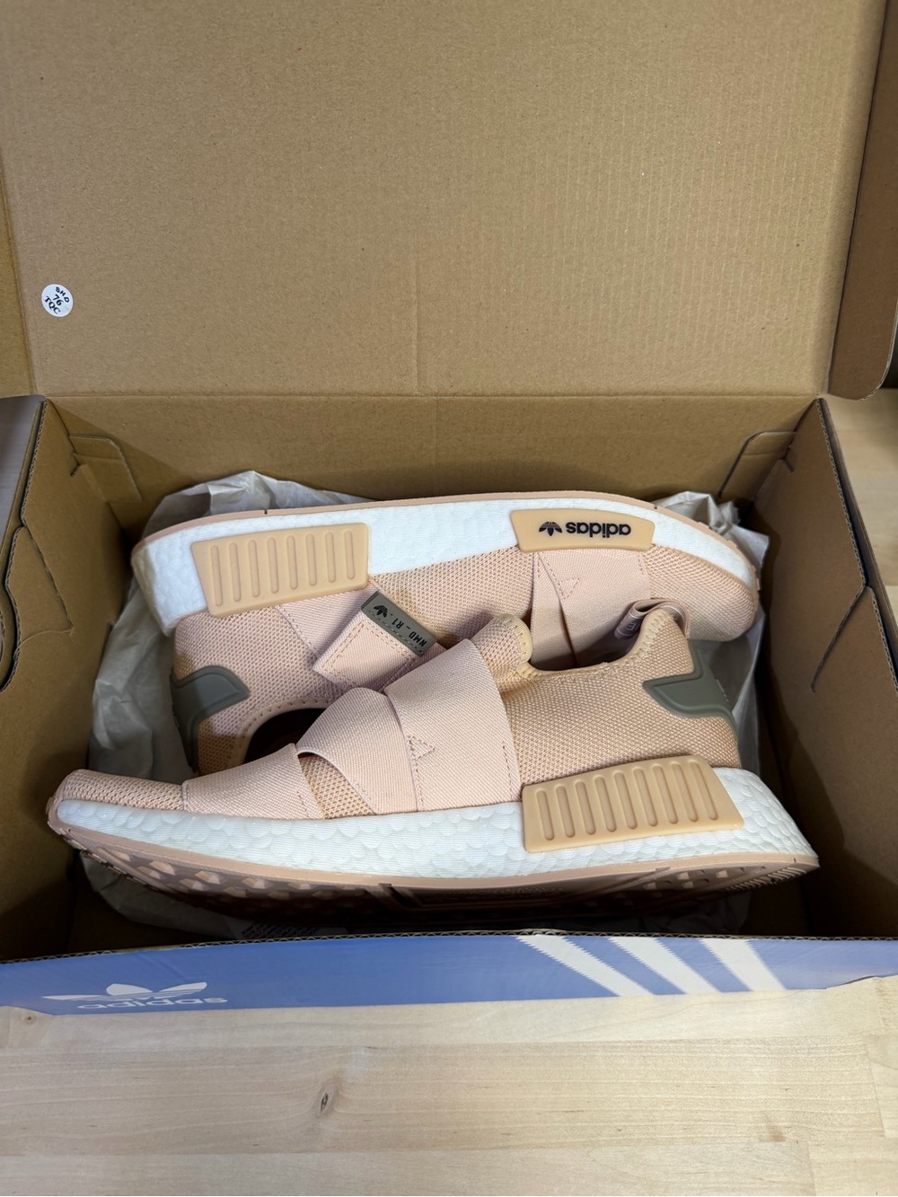 adidas Women Blush Pink Slip-On Athletic Sneakers